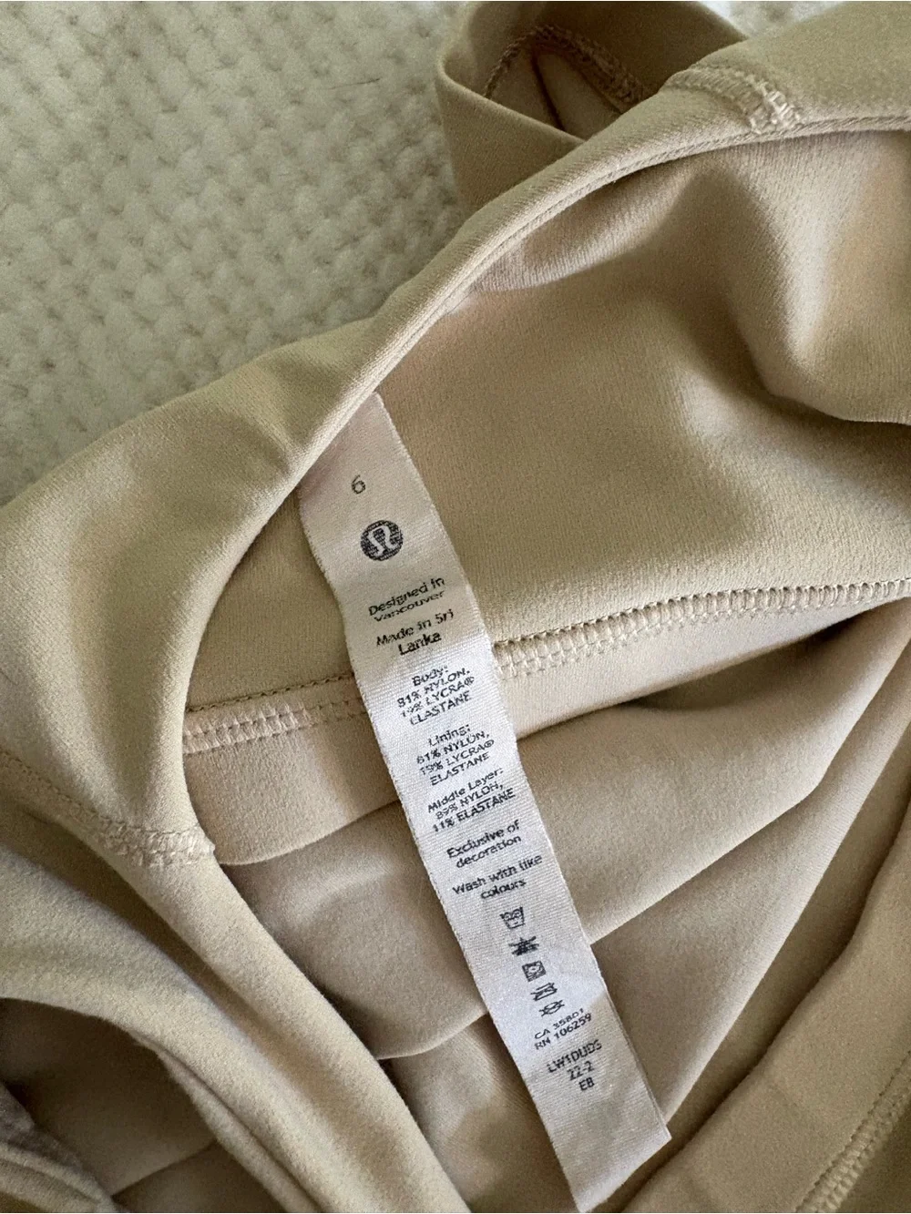 lululemon athletica size